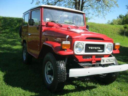 Toyota Land Cruiser BJ 42 frame off restoration. from Italy, image 13