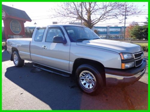 2006 chevy silverado 4x4 ext cab pickup v-8 auto runs great no reserve auction