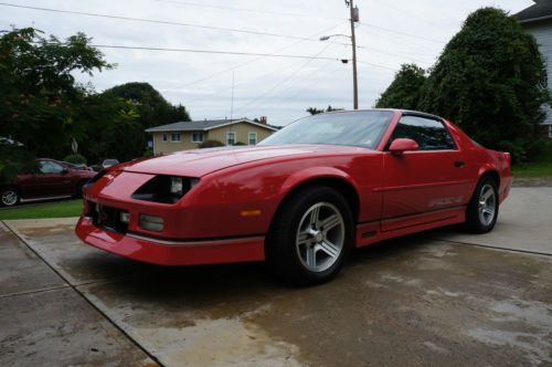 1988 chevrolet camaro iroc-z 350 tpi only 55k, low reserve!