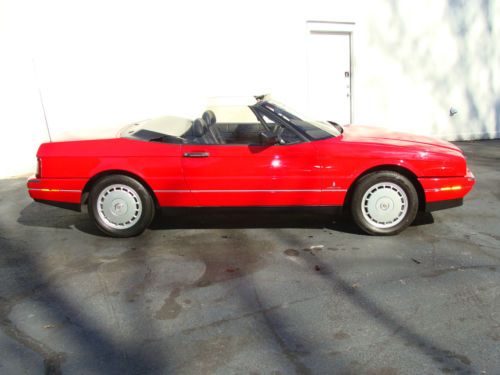 1990 Cadillac Allante Convertible Super Low Mileage Florida Car, image 2