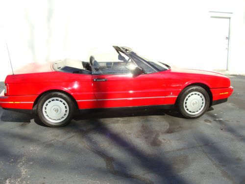 1990 Cadillac Allante Convertible Super Low Mileage Florida Car, image 3
