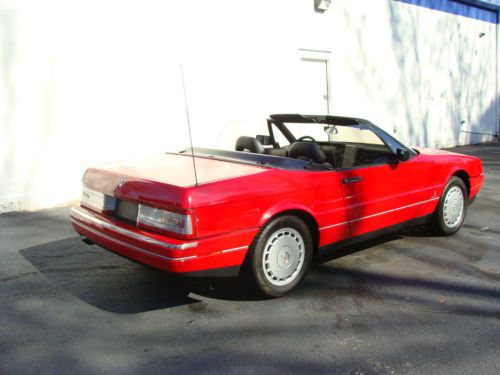 1990 Cadillac Allante Convertible Super Low Mileage Florida Car, image 4