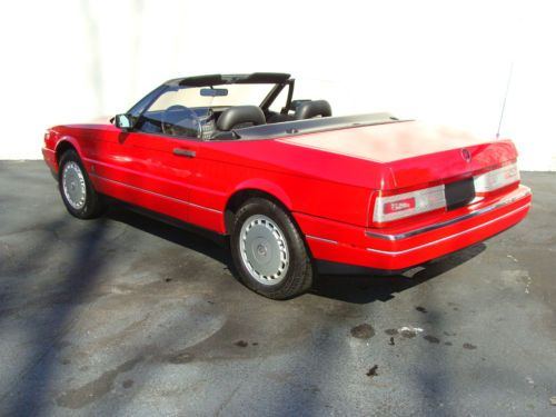 1990 Cadillac Allante Convertible Super Low Mileage Florida Car, image 8