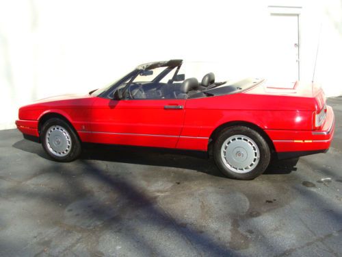 1990 Cadillac Allante Convertible Super Low Mileage Florida Car, image 9