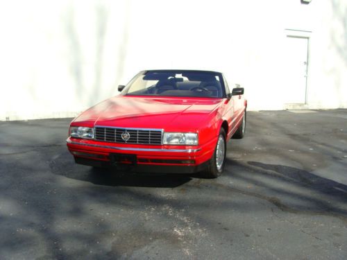 1990 Cadillac Allante Convertible Super Low Mileage Florida Car, image 10
