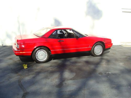 1990 Cadillac Allante Convertible Super Low Mileage Florida Car, image 23