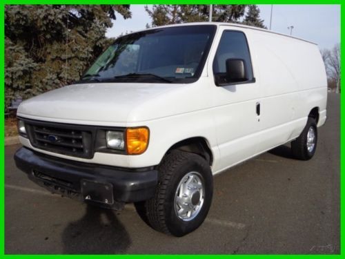 2004 ford e-350 cargo diesel only 136k mi one own 25 service records no reserve