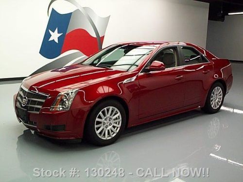 2010 cadillac cts 3.0l v6 sedan automatic leather 20k!! texas direct auto