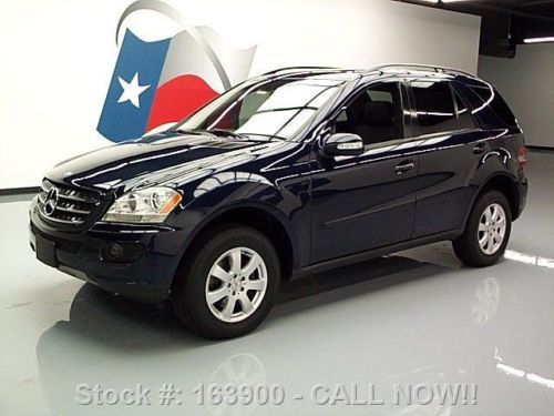 2007 mercedes-benz ml350 4matic/awd sunroof nav 69k mi! texas direct auto