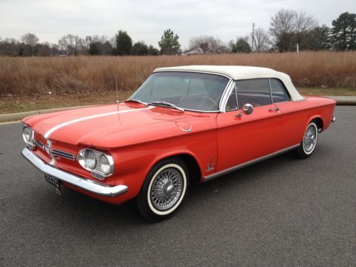 1962 chevrolet corvair monza spyder turbo fully restored with history