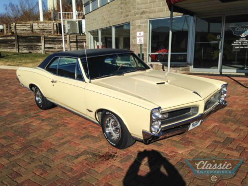 1966 pontiac gto, famous 389 4-speed w/ factory a/c, tripower, california car!