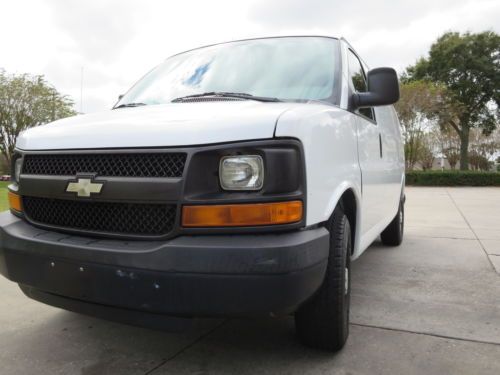 2007 chevrolet express 3500 cargo van 94,500 florida miles