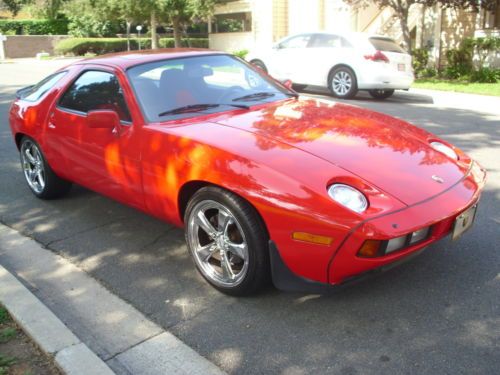 1984 porsche 928s *clean car fax report*44k original miles*complete service hist