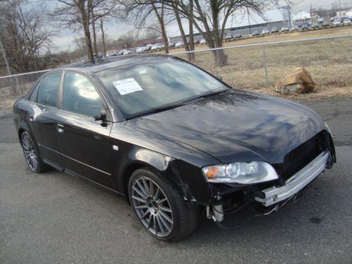 Audi a4 quattro awd salvage rebuildable repairable wrecked project damaged fixer