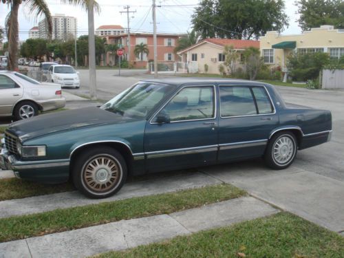 1993 cadillac deville base sedan 4-door 4.9l