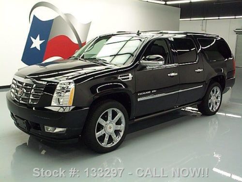 2011 cadillac escalade esv premium awd sunroof nav 13k texas direct auto