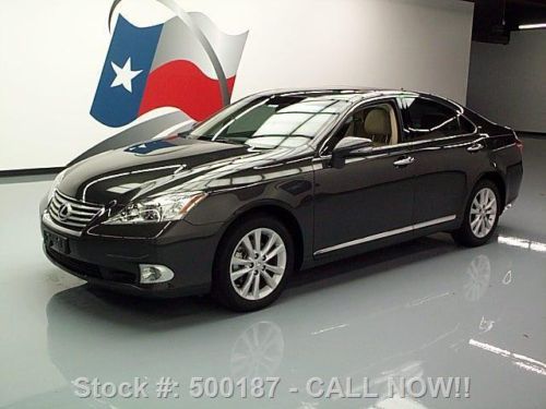 2012 lexus es350 sunroof climate seats park assist 12k texas direct auto