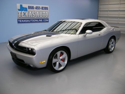 We finance!!!  2010 dodge challenger srt-8 hemi 6-speed roof nav 35k texas auto