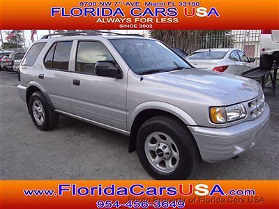 Isuzu rodeo 2-owners low miles runs excellent looks clean carfax certified