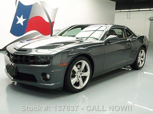 2011 chevy camaro 2ss rs supercharged sunroof hud 14k texas direct auto