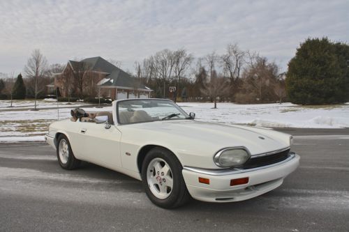 1995 jaguar xjs 2-door 2+2 convertible leather seats we ship world wide