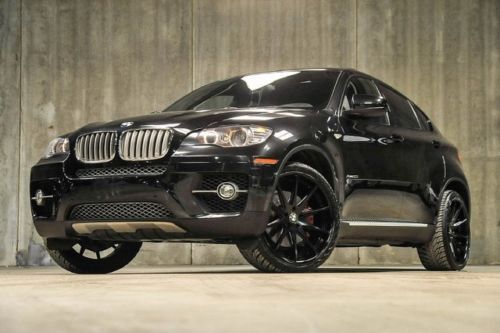 2009 bmw x6 50i! loaded! $79k msrp! navigation! rear camera/dvd! sport! 20s!