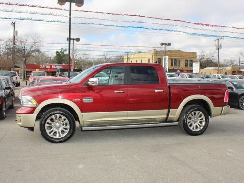 5.7L V8 Hemi Laramie Longhorn Leather Navigation Sunroof Ram Box Bluetooth 4x4, image 2
