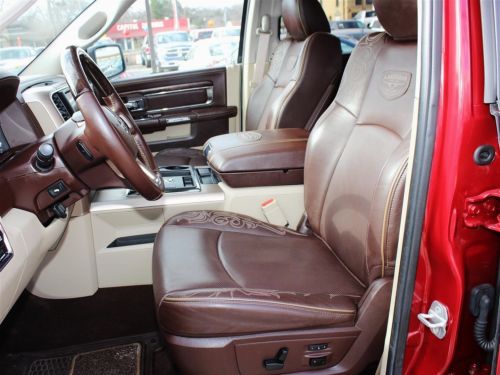 5.7L V8 Hemi Laramie Longhorn Leather Navigation Sunroof Ram Box Bluetooth 4x4, image 16