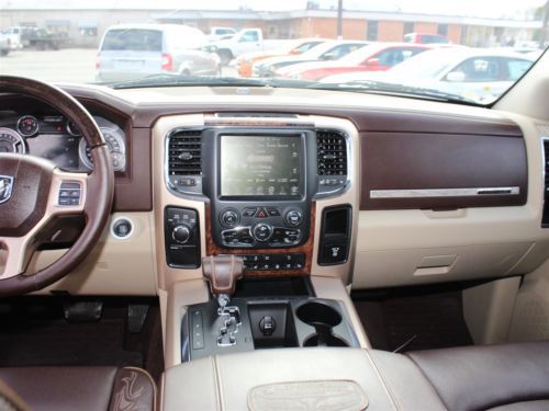 5.7L V8 Hemi Laramie Longhorn Leather Navigation Sunroof Ram Box Bluetooth 4x4, image 18