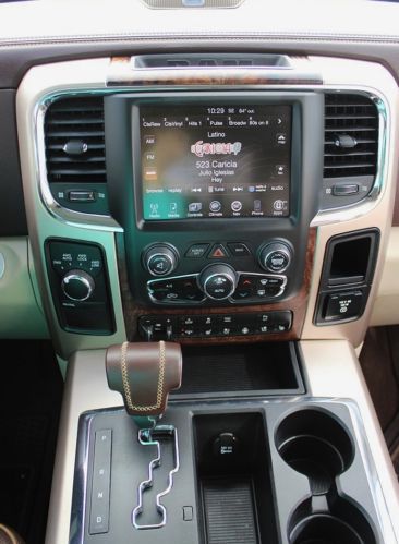 5.7L V8 Hemi Laramie Longhorn Leather Navigation Sunroof Ram Box Bluetooth 4x4, image 23