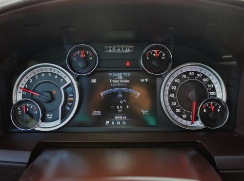5.7L V8 Hemi Laramie Longhorn Leather Navigation Sunroof Ram Box Bluetooth 4x4, image 30