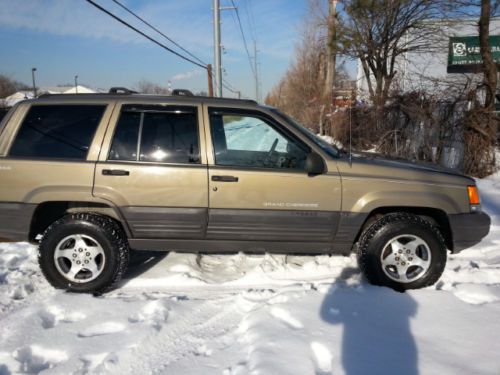 1997 jeep grand cherokee laredo 6cyl 4x4 auto select trac  &#034;nice&#034; no reserve