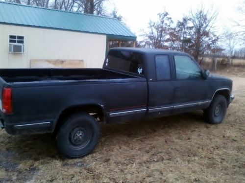 92 chevy k1500 4x4 extended cab long bed
