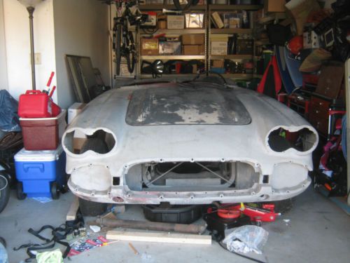 Corvette c1 1962 gasser restore roller california barn find 38 years in storage
