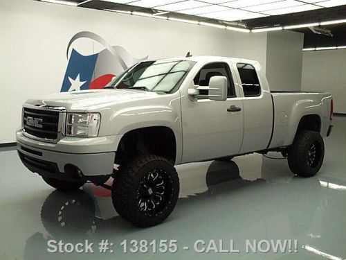2010 gmc sierra 1500 extended cab lifted 20&#034; wheels 58k texas direct auto