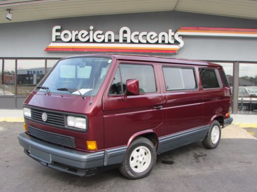 Bordeaux red vanagon gl automatic