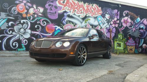 2007 bentley continental flying spur, 22&#034; wheels