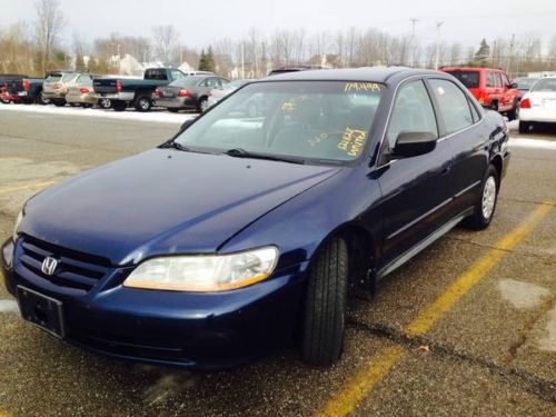 2002 honda accord value package sedan 4-door 2.3l