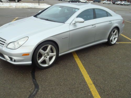 2007 mercedes cls63~amg~86,867 miles~silver~auto~clean