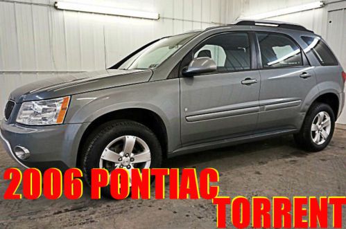 2006 pontiac torrent 80k orig one owner awd wow nice clean sporty fun nice!!!!