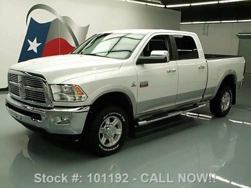 2012 dodge ram 2500 laramie crew 4x4 diesel nav 34k mi texas direct auto