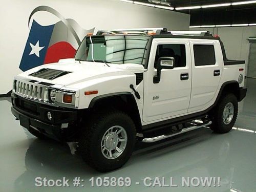 2006 hummer h2 sut 4x4 leather sunroof nav dual dvd 13k texas direct auto