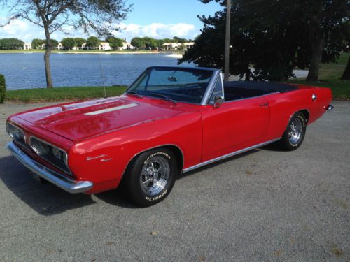 1967 plymouth barracuda base 4.5l