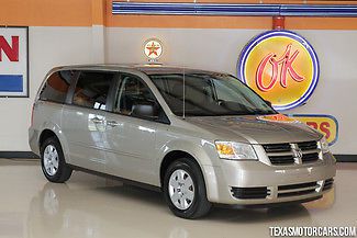 2009 dodge grand caravan se! cloth interior, built-in booster seats, cd &amp; mp3