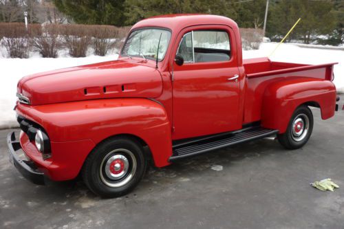 1951 ford f-1 custom v8