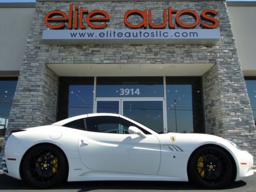 Ferrari california low miles 20 in hre monoblock daytona seats color stitching