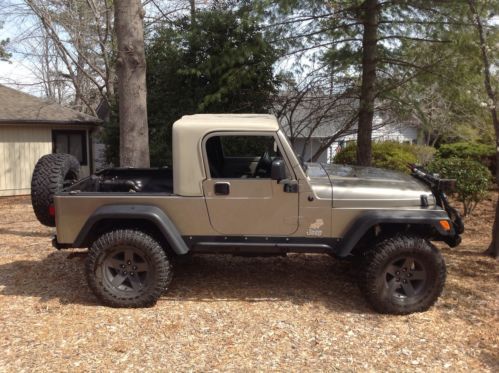 2005 jeep wrangler unlimited half cab