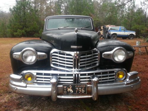 1948 lincoln continental no rust piece of american history rolling art project