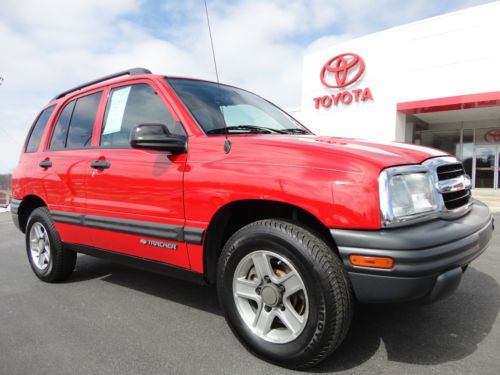2003 chevy tracker 4x4 auto 63k miles power equipment 4wd clean carfax video