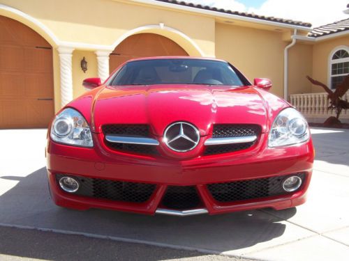 2010 mercedes-benz slk350 hardtop convertible 3.5l v6 automatic rwd no reserve!!